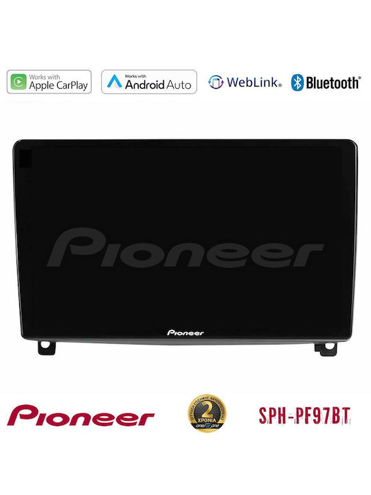 Pioneer Car Audio System for Peugeot 407 2004-2011 (Bluetooth/USB/WiFi/GPS/Apple-Carplay/Android-Auto) with Touch Screen 9"