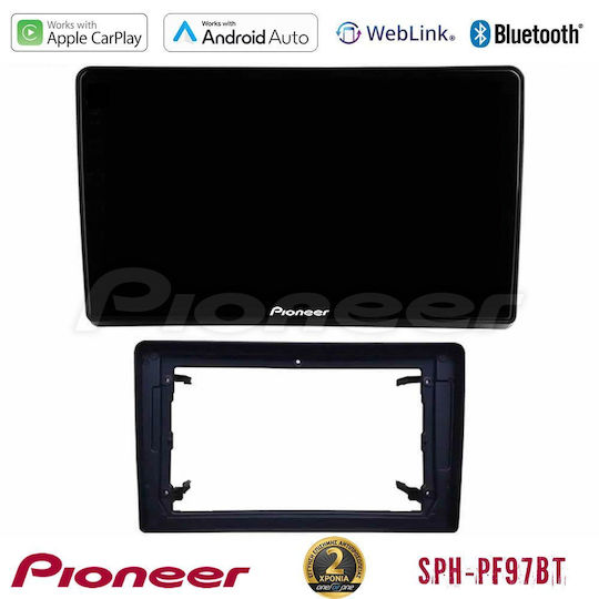 Pioneer Car Audio System for Jeep Commander / Grand Cherokee / Patriot Dodge Nitro 2007 – 2011 (Bluetooth/USB/WiFi/GPS/Apple-Carplay/Android-Auto) with Touch Screen 9"