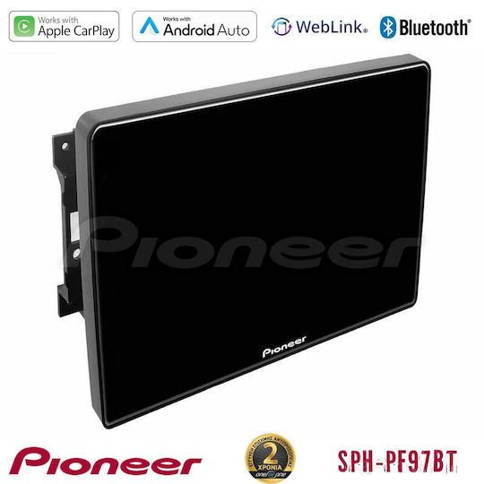 Pioneer Ηχοσύστημα Αυτοκινήτου για Jeep Commander / Compass / Grand Cherokee / Patriot Dodge Caliber Chrysler 300C / PT Cruiser 2007-2009 (Bluetooth/USB/WiFi/GPS/Apple-Carplay/Android-Auto) με Οθόνη Αφής 9"