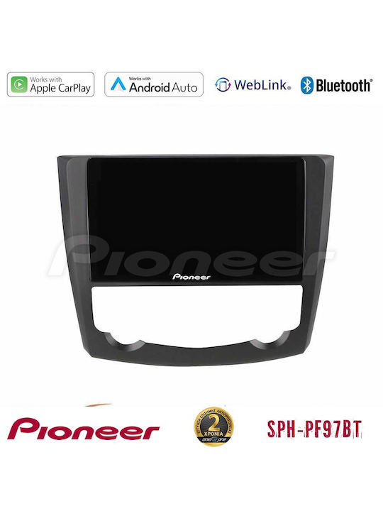 Pioneer Sistem Audio Auto pentru Renault Kadjar 2015 (Bluetooth/USB/WiFi/GPS/Apple-Carplay/Android-Auto) cu Ecran Tactil 9"