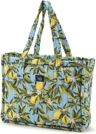 La Millou Shoulder/Hand Diaper Bag Mommy Light Blue 47x15x38cm.
