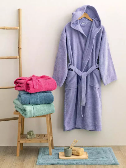 Palamaiki Kids Bathrobe Fuchsia Hooded Palamaiki Kids Bathrobe Fuchsia Hooded