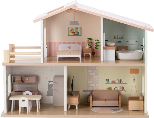 FreeOn Wooden Dollhouse