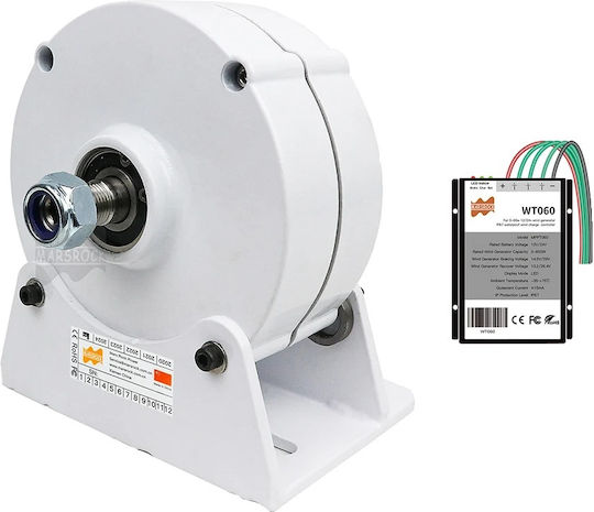 Mars Rock Permanentmagnetgenerator 100 W Leistungsausgang Niedrigdrehzahl-Design 1 Wellenbasissteuerung 200 W