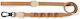Zee-Dog Dog Leash/Lead Strap in Beige color