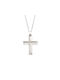 Senza Men's Cross from Silver