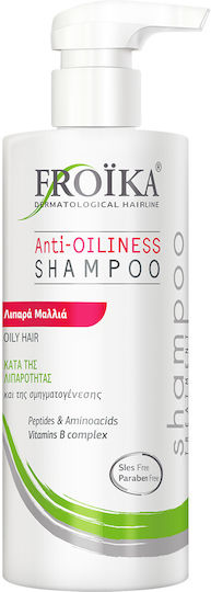 Froika Anti-Oiliness Shampoos gegen Seborrhoische Dermatitis für Ölig Haare 400ml