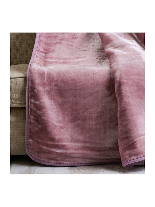 Cokitex Silk Touch Samtige Decke Übergröße 220x240cm Powder