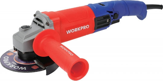 WorkPro Τροχός 125mm Ρεύματος 750W με Ρύθμιση Στροφών