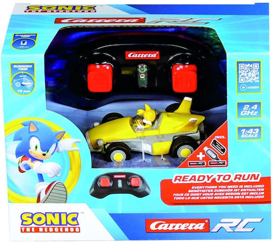 Carrera Team Sonic Racing Mini RC - Tails Ferngesteuertes Auto