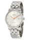 Mido Baroncelli Ii Γυναικείο Ρολόι 38mm Αυτόματο με Ασημί Μεταλλικό Μπρασελέ