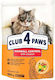 Club 4 Paws Premium Ξηρά Τροφή για Ενήλικες Γάτες με Κοτόπουλο 0.3kg