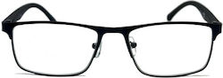 Frog Optical Lesebrille +4.00 in Blau Farbe