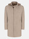 Herren Mantel Brown