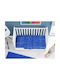 Dimcol Bebe Baby Sheet Crib Cotton Fitted Electric Blue Blue 70x140cm