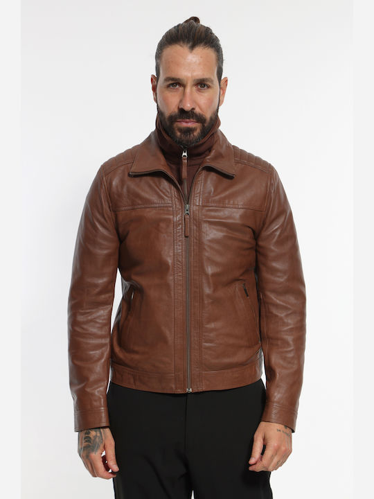 Newton Leather Leather Jacket CAFE