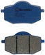 Brembo Front Road Brake Pads Carbon Ceramic9 42.5x79.9x10mm Yamaha Xv 535 1988-1994