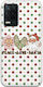 Peace Love Santa Realme 8 5g Flexible Tpu Διάφανη Σιλικόνη