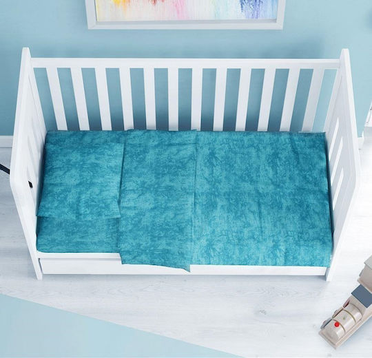 Dimcol Bebe Baby-Kissenbezug Turquoise 45x35cm