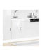 Dulap pentru Chiuvetă Alb 80x46x81.5buc