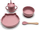 Lorelli Feeding Set made of Silicone with Non-S...