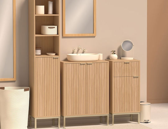 Five Countertop without Sink L60xW28.8xH28.5cm Beige