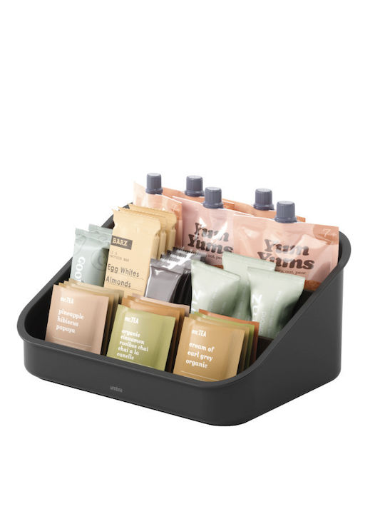 Umbra Cosmetics Organizer with Dividers Black 26x20x13cm