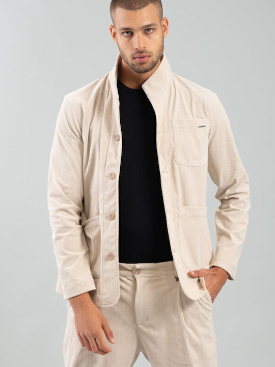 Overshirt Long-sleeved Shirt Azzate Stone