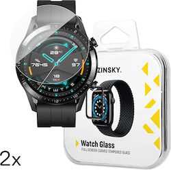 Wozinsky Full Glue Tempered Glass for the Huawei Watch GT 2 / GT 2 Pro (42 mm)) 2pcs Wozinsky Full Glue Tempered Glass for the Huawei Watch GT 2 / GT 2 Pro (42 mm)) 2pcs