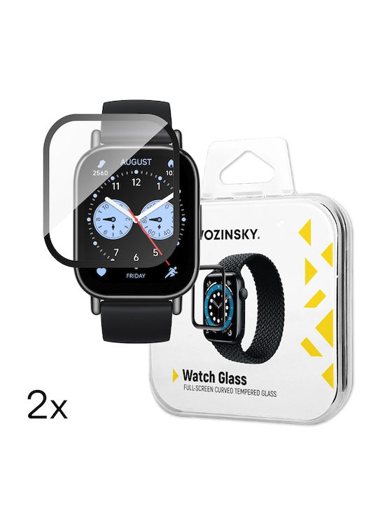Wozinsky Full Glue Tempered Glass για το Xiaomi Redmi Watch 5 Lite 2τμχ