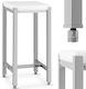 Polyethylene Butcher's Block Steel Base 40 X 40 X 88 Cm