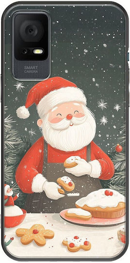 Santa Pastry Tcl 406 Schwarzes TPU Schwarzes Silikon