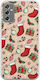 Cute Xmas Samsung Galaxy M13 4G Flexible TPU Transparent Silicone