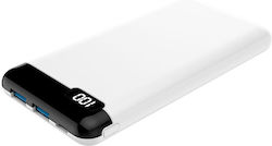 Diva PB-101WPD 10000mAh Λευκό