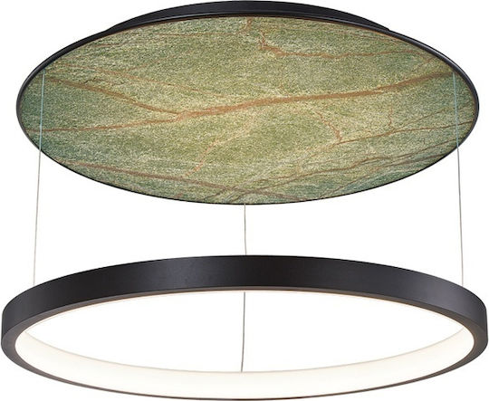 Viokef Deckenleuchte Schwarz mit Integrierter LED
