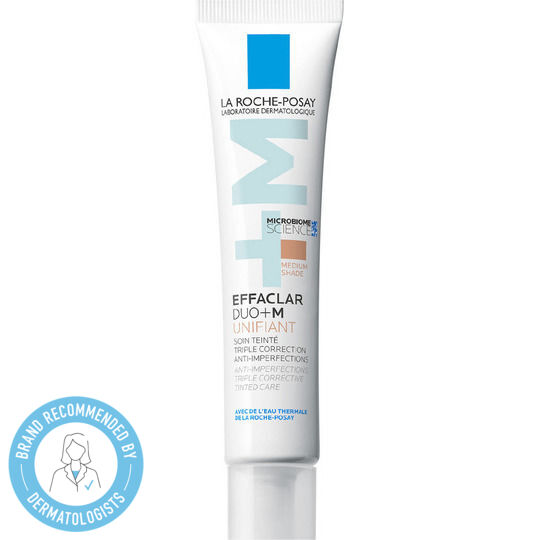 La Roche Posay Effaclar Duo+M Unifiant Medium 24-часов Хидратиращ и Регулиращ Дневен Крем за Лице с Цвят срещу Несъвършенства 40ml