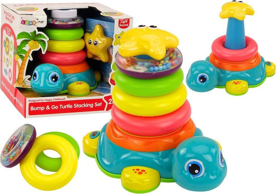 Lean Toys Stacking Toy with Light and Sounds for 6++ Months
