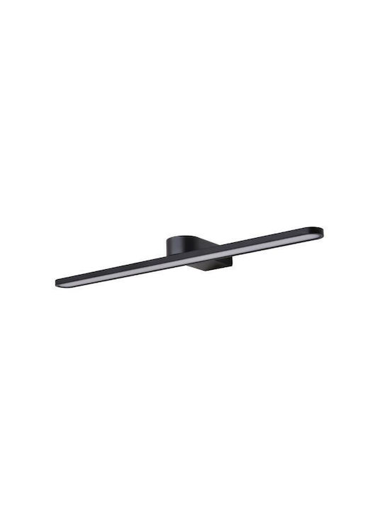 Panafan Leuchte Wand mit Integrierter LED und Neutralweißes Licht Schwarz 50x19x50cm