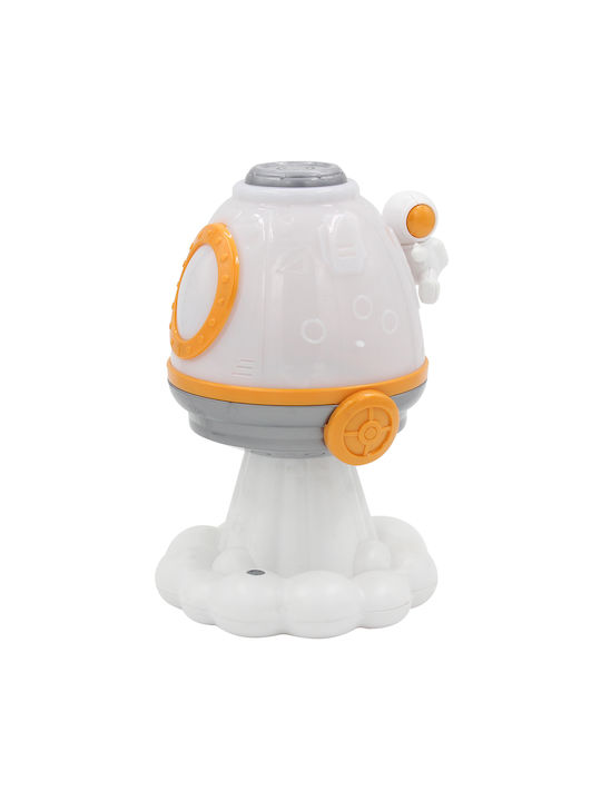 Keskor Kids Portable Lamp Spaceship White 19x13x13.5εκ.