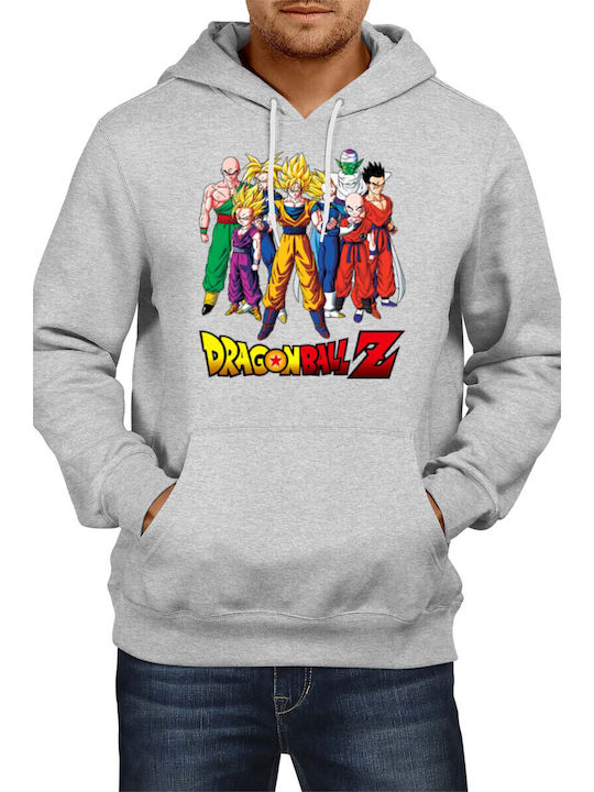 Herren Kapuzenpullover Sweatshirt Japan Anime Manga Comics Tralala Dragon Ball Z 12 Grau Herren Kapuzenpullover Sweatshirt Japan Anime Manga Comics Tralala Dragon Ball Z 12 Grau