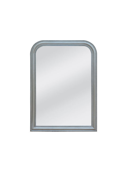 Louis Mirror Silver Antique 64xh90cm