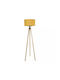 GloboStar Saga Floor Lamp H140xW38cm. with Socket for Bulb E27 Beige
