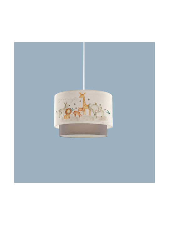 GloboStar Kids Fabric Single Ceiling Light E27 ...