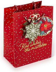 Tri-Coastal Design Kiss Under Mistletoe Τσάντα Κόκκινη