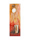 Leinwandgemälde Orange-Rote Blume 40,5x4x120cm Pol 130/302