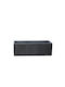 Marhome Planter Box Plastic Anthracite Granite 80x30x28cm.