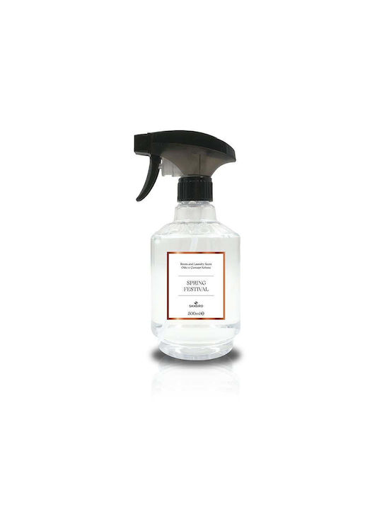 Sansiro Αρωματικό Spray Χώρου Υφασμάτων Spring Festival 500 Ml