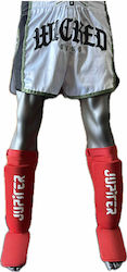 Jupiter Shin Guards Adults Red