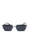 Tailor Made Unisex Sonnenbrillen mit Silbernem Metallrahmen und grauen Gläsern TM15255-C3