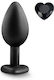 Mokko Toys Plug Anal Mic Negru